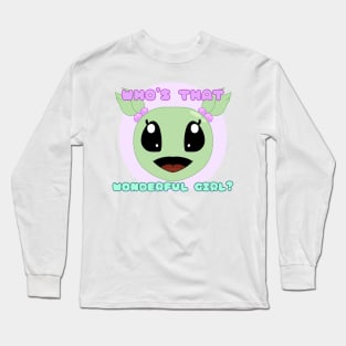 Nanalan "Who's That Wonderful Girl?" Long Sleeve T-Shirt